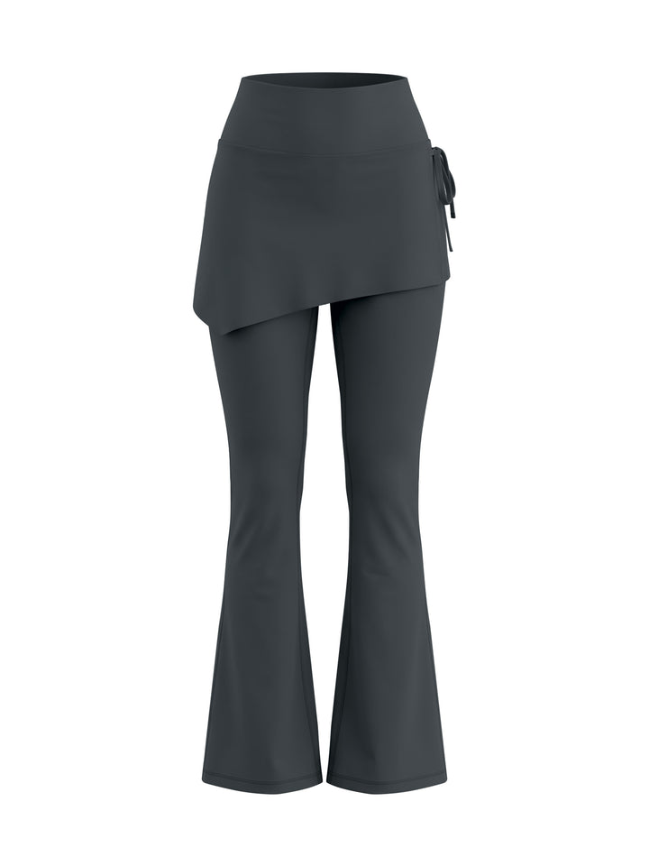 women pent Skirted Flare Yoga Leggings