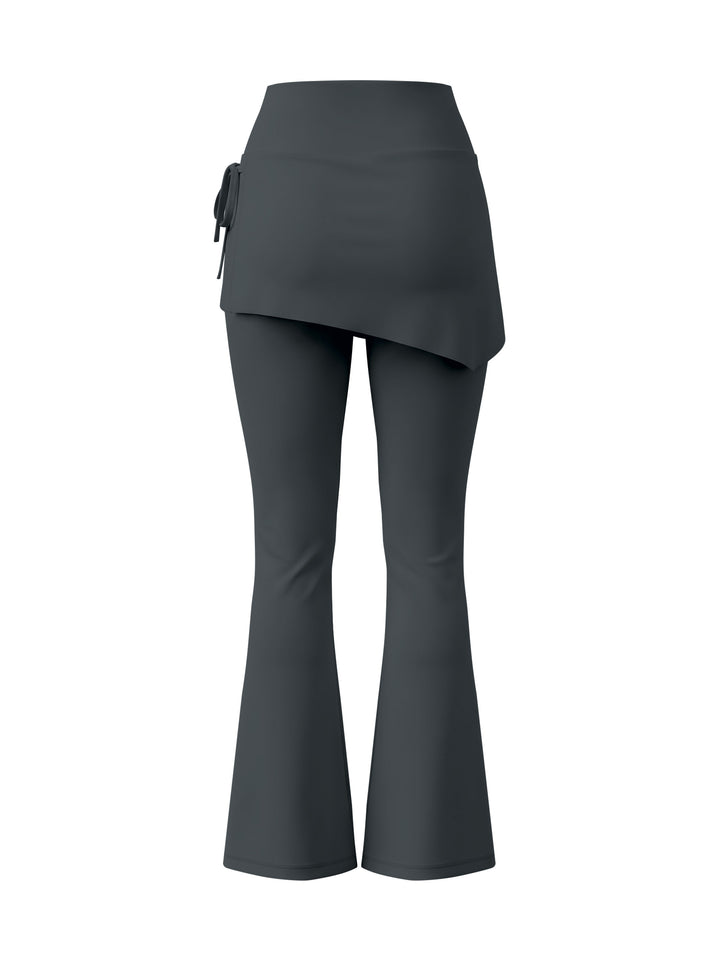 women pent Skirted Flare Yoga Leggings