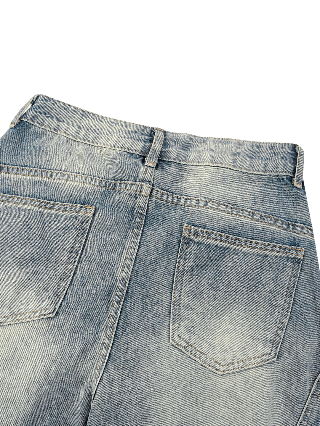women pent Vintage Wash Wide Leg Denim Jeans
