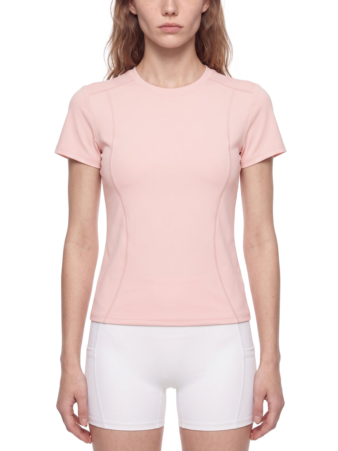 women gym wear opstitch Training T-Shirt