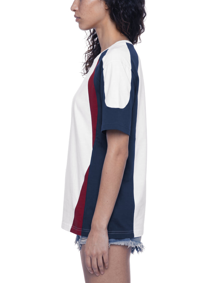 women t shirt Raglan Color Block T-Shirt