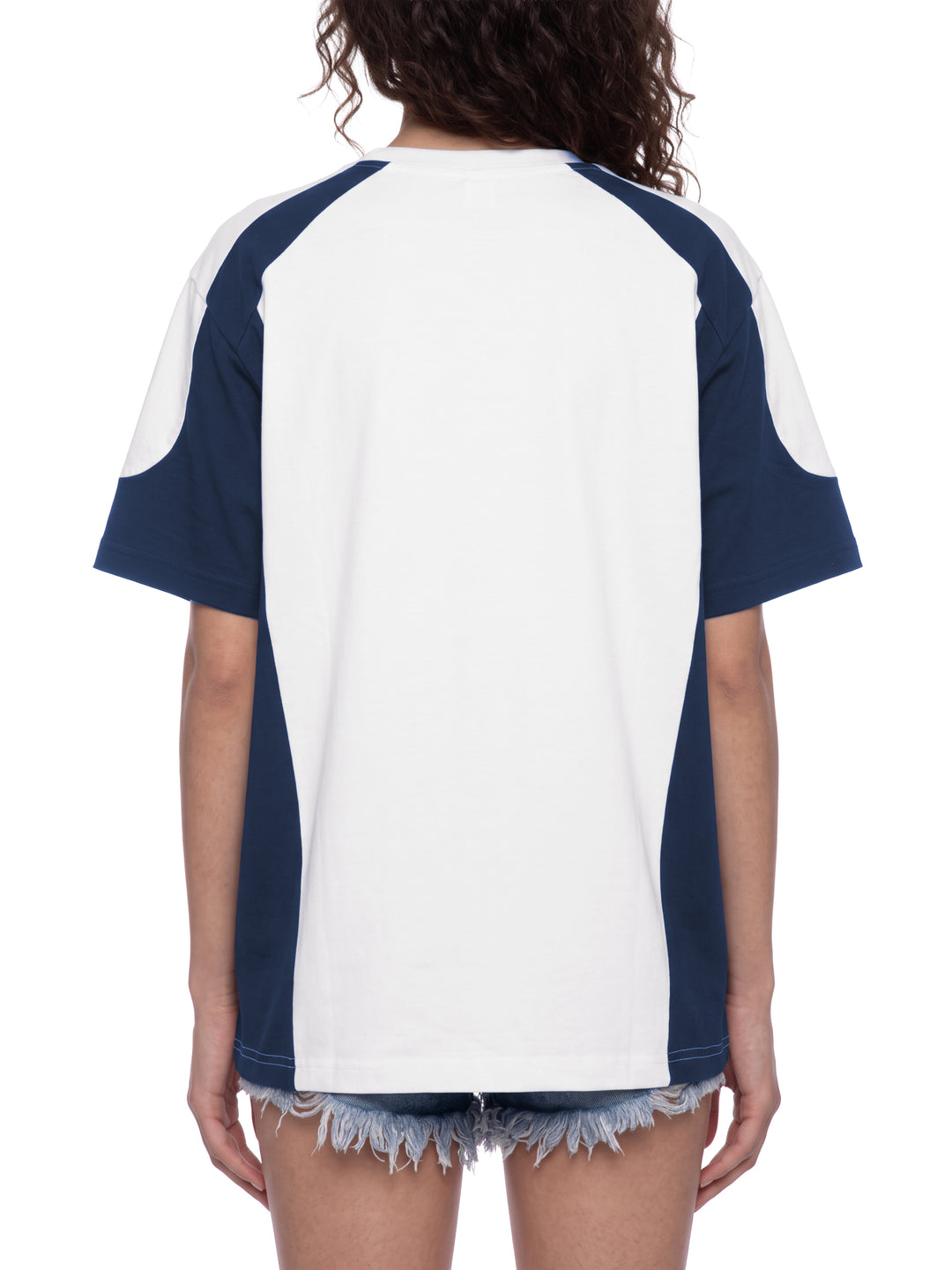 women t shirt Raglan Color Block T-Shirt