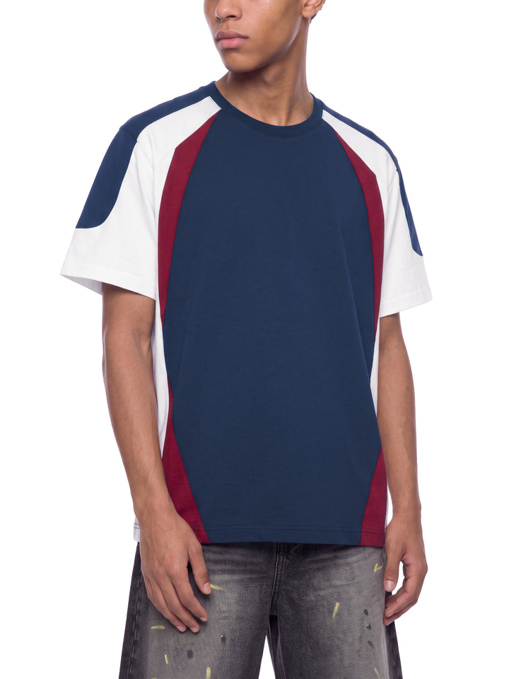men  shirt  Raglan Color Block T-Shirt