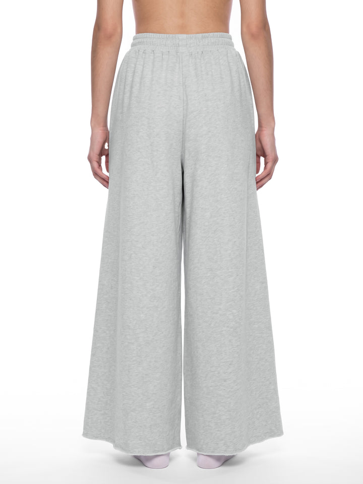 Women pent Raw Edge Wide Leg Sweatpants