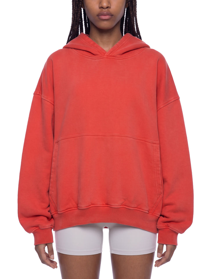 women hoddies Heavyweight Vintage Wash Boxy Hoodie