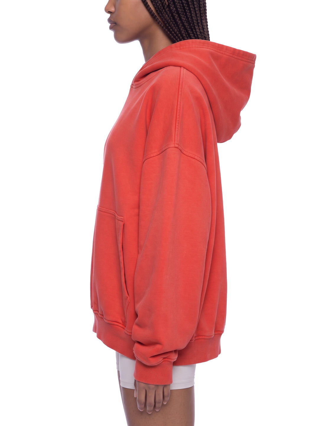 women hoddies Heavyweight Vintage Wash Boxy Hoodie