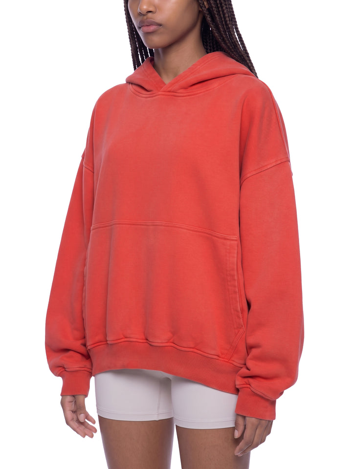 women hoddies Heavyweight Vintage Wash Boxy Hoodie
