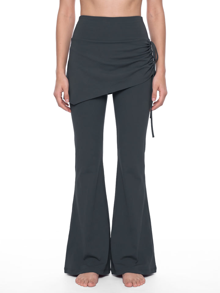 women pent Skirted Flare Yoga Leggings