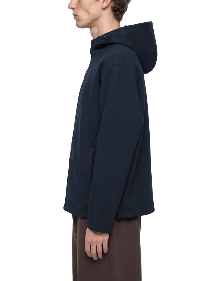 men hoddies Paneled Full Zip Hoodie