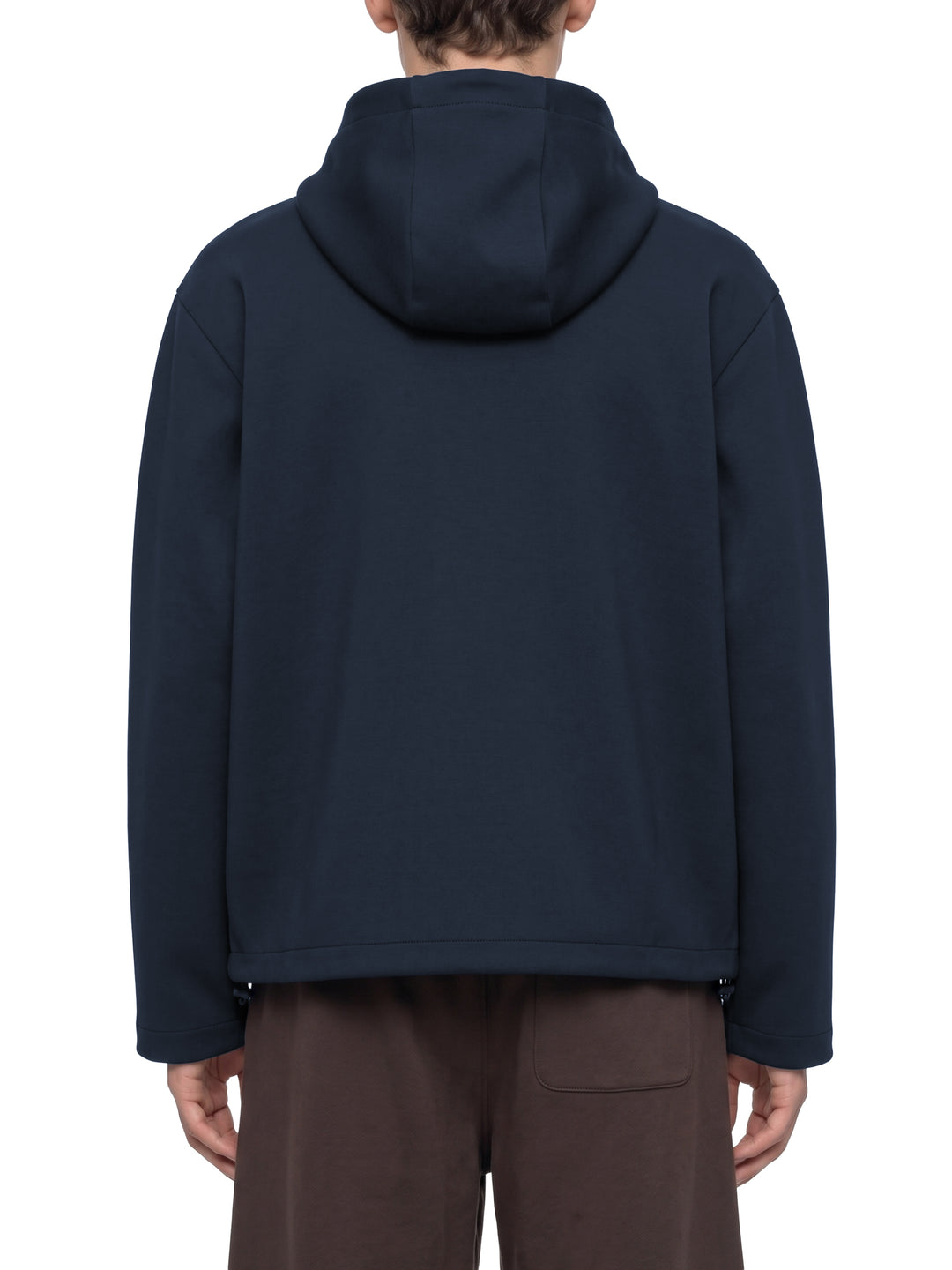 men hoddies Paneled Full Zip Hoodie