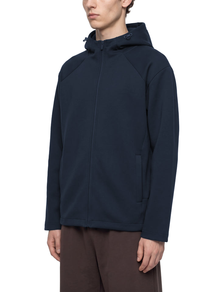 men hoddies Paneled Full Zip Hoodie