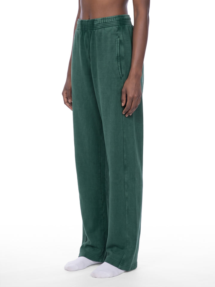 women pent  Mineral Wash Straight Sweatpants