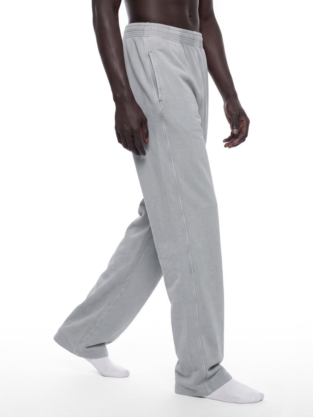 men pent Mineral Wash Straight Sweatpants