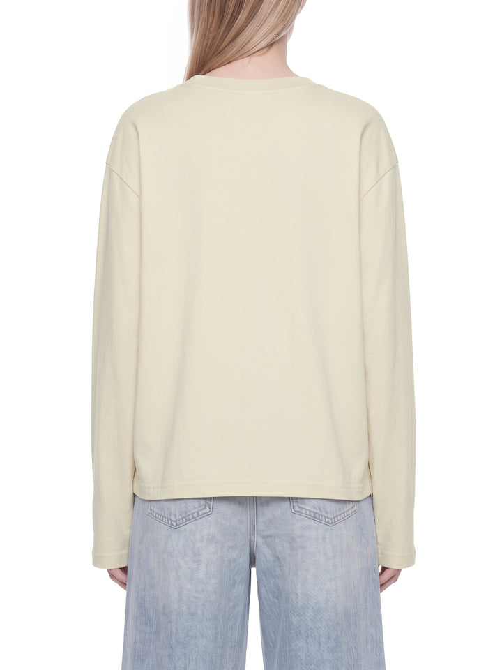 women t shirt Vintage Wash Long Sleeve Boxy T-Shirt