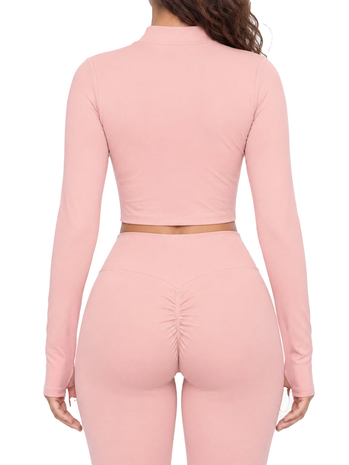 women gym wear Crop Yoga Sports Jacket