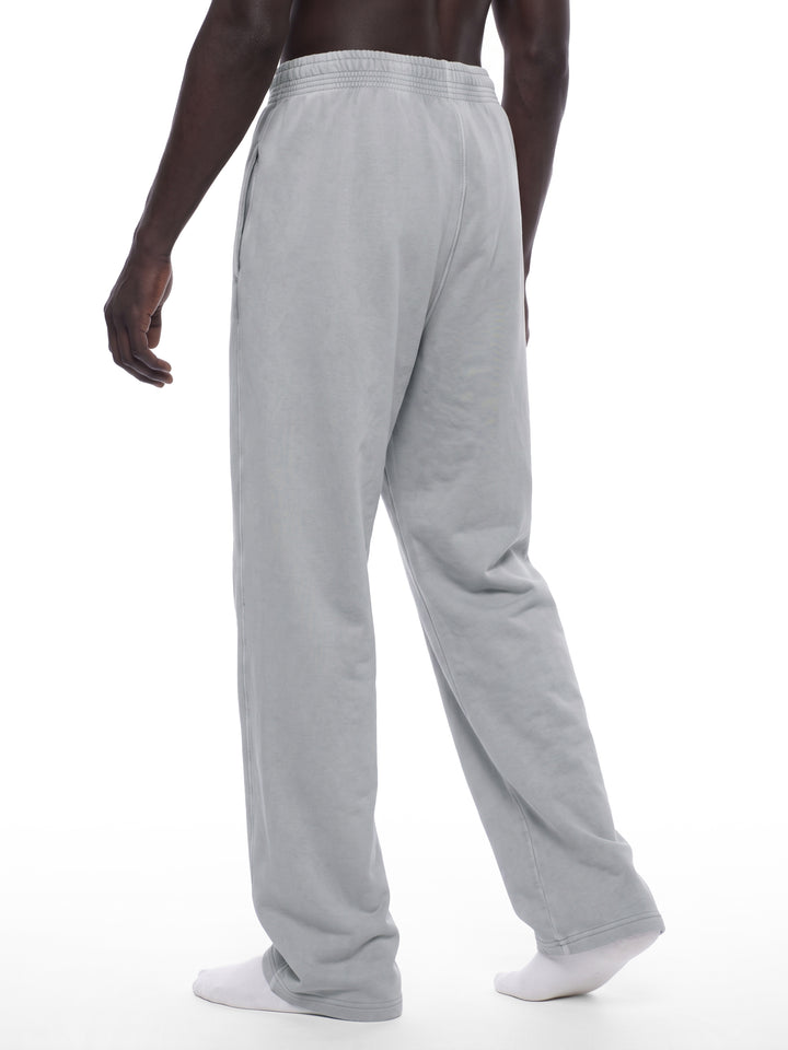 men pent Mineral Wash Straight Sweatpants